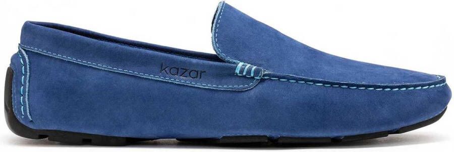 Kazar Blauwe mocassins voor heren Blue Heren