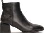 Kazar Booties versierd met reliëfpatroon Black Dames - Thumbnail 1