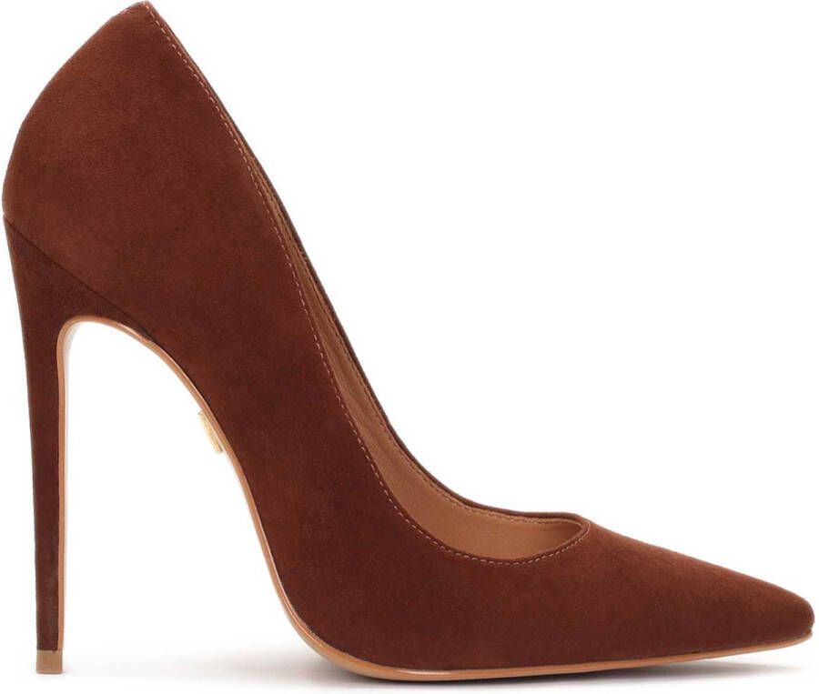 Kazar Bruin suède hoge hakken pumps Brown Dames