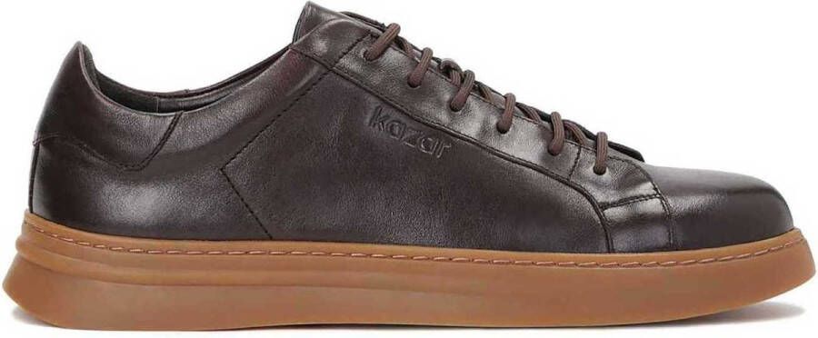 Kazar Bruine sneakers voor mannen Brown Heren