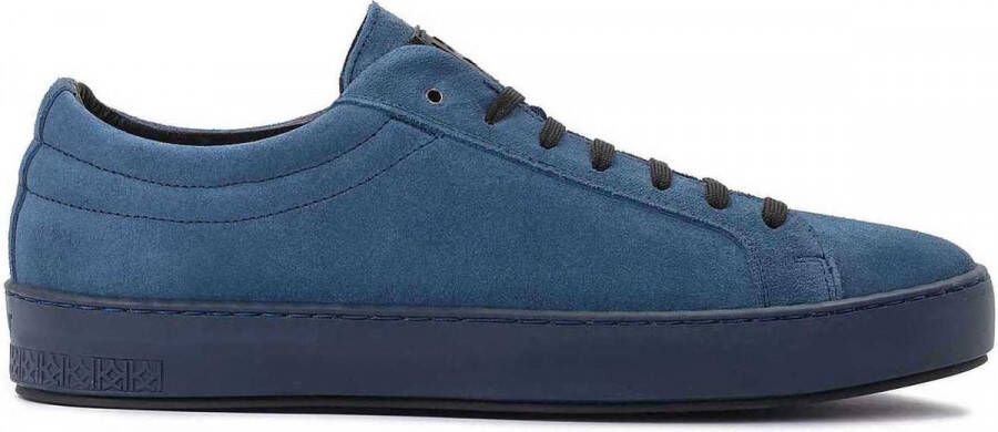 Kazar Heren marineblauwe suède schoenen Blue Heren