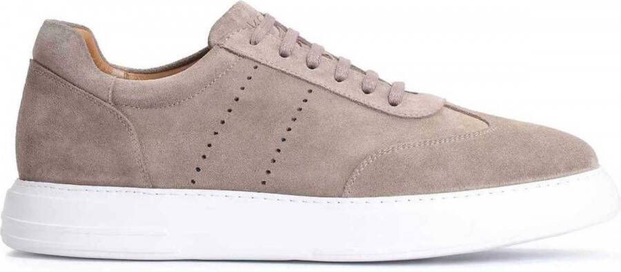 Kazar Minimalistische suède chukka's voor mannen Beige Heren