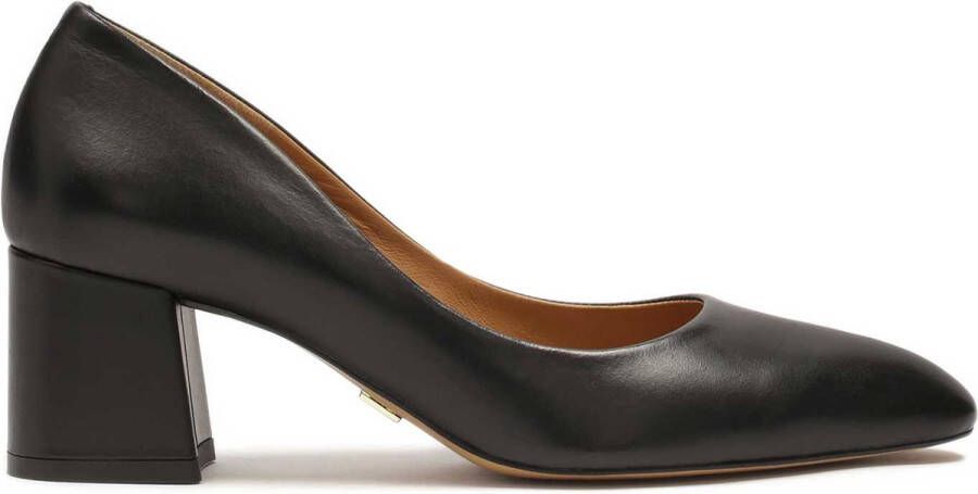 Kazar Klassieke zwarte pumps met een brede hak Black Dames