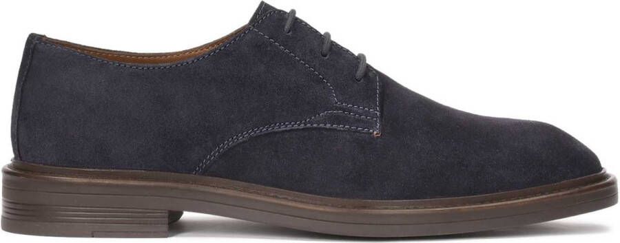 Kazar Klassieke veterschoenen van suède voor heren Blue Heren