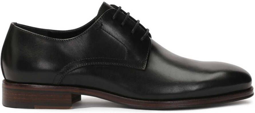 Kazar Elegante zwarte herenschoenen voor pak Black Heren