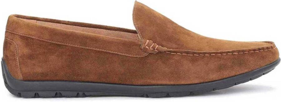 Kazar Heren elegante bruine suède mocassins Brown Heren - Foto 1