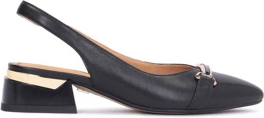 Kazar Elegante zwarte pumps met een decoratie aan de voorkant Black Dames