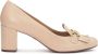 Kazar Beige stiletto pumps met kwastjes en een ketting Beige Dames - Thumbnail 1