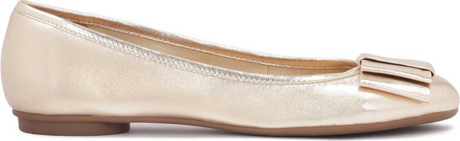 Kazar Gold ballerinas with round nose