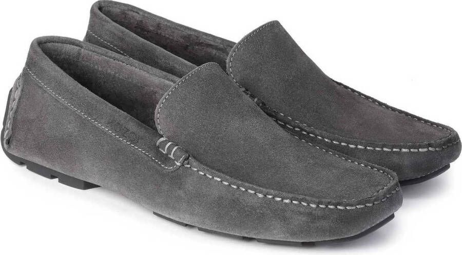 Kazar Heren grafiet mocassins Gray Heren