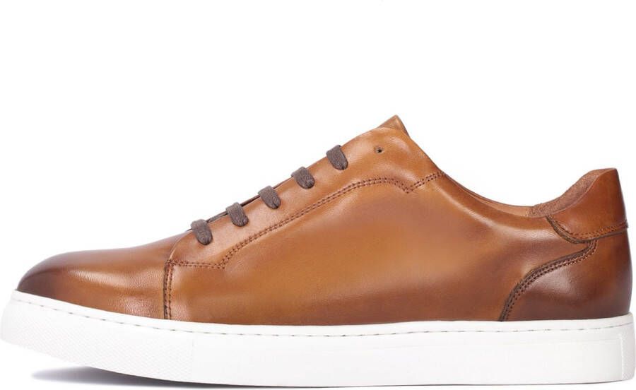 Kazar Heren klassieke bruine sneakers Brown Heren