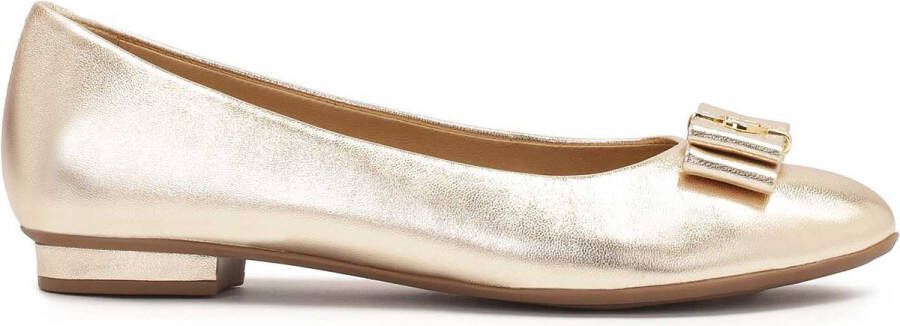 Kazar Ladies' golden ballerinas