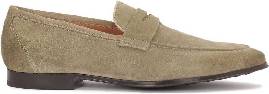 Kazar Lichtgewicht loafers gemaakt van zacht taupe suède Beige Heren