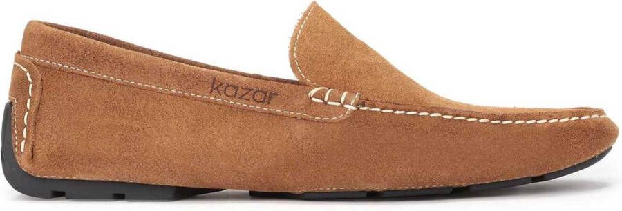 Kazar Loafers voor heren in lichtbruine kleur