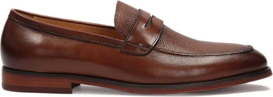 Kazar Skórzane loafersy męskie|77415-01-02|41