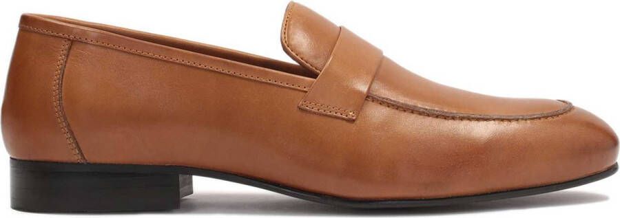 Kazar Heren lichtbruine casual stijl loafers Brown Heren