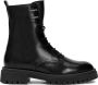 Kazar Minimalistische leren laarzen in militaire stijl Black Dames - Thumbnail 4