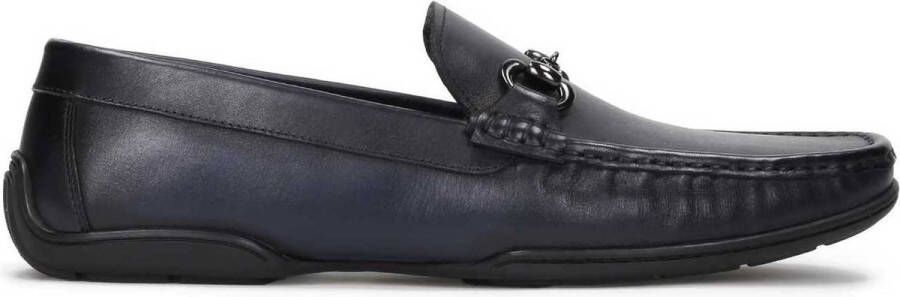 Kazar Heren marineblauwe mocassins Blue Heren