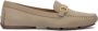 Kazar Nubuck mocassins met flexibele zool Beige Dames - Thumbnail 1