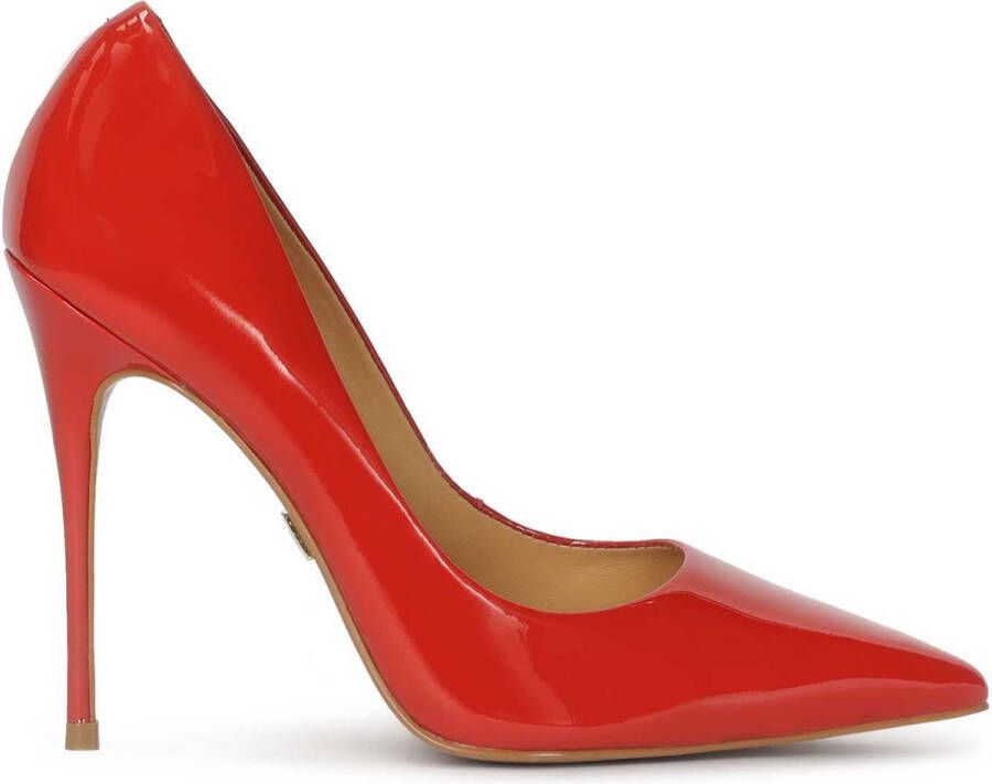 Kazar Rode gelakte stiletto's met een slanke hak Red Dames