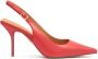 Kazar Rode leren pumps met een onbedekte hiel Red Dames - Thumbnail 1