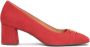 Kazar Rode nubuck pumps Red Dames - Thumbnail 1