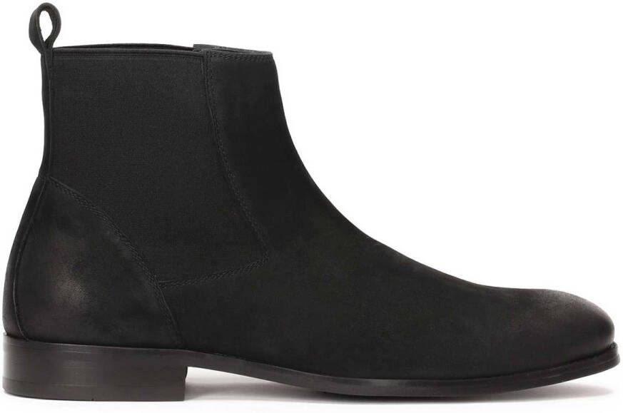 Kazar Slip-on black Chelsea boots with elastic inserts