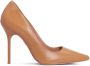 Kazar Lichtbruine leren stiletto's op een slanke hak Brown Dames - Thumbnail 1