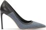 Kazar Studio Blauw-zwart gecombineerd materiaal pumps Blue Dames - Thumbnail 1