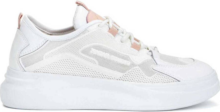 Kazar Studio Chaussures de sport blanches pour femmes à semelle épaisse