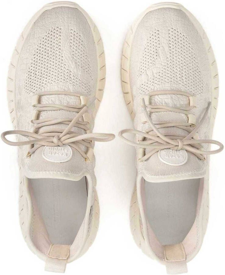 Kazar Studio Heren lichtgewicht beige sneakers van stof Beige Heren - Foto 1