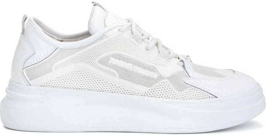 Kazar Studio Dames sportieve witte schoenen White Dames