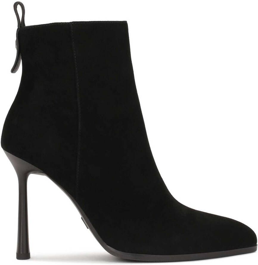 Kazar Suede boots in black color