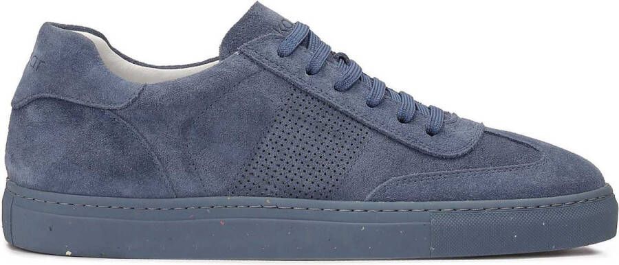 Kazar Suede sneakers in blauwe kleur Blue Heren