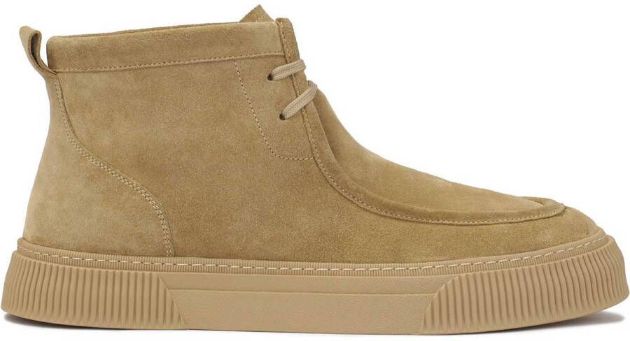 Kazar Suede sneakers met een hogere bovenkant Beige Heren