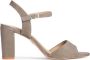 Kazar Taupe sandalen voor dames Beige Dames - Thumbnail 1