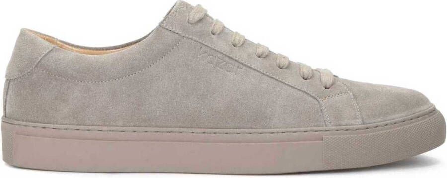 Kazar Veelzijdige sneakers voor heren in grijsbruin suède Beige Heren