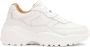 Kazar Witte leren sneakers op een dikke zool White Dames - Thumbnail 1