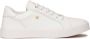 Kazar Witte leren sneakers met gouden elementen White Dames - Thumbnail 1