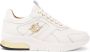 Kazar Witte leren sneakers met gouden inzetstukken White Dames - Thumbnail 1