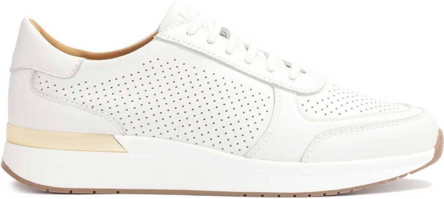 Kazar Dames witte sneakers White Dames