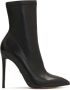 Kazar Zwarte Leren Booties Elegant en Chic Black Dames - Thumbnail 1