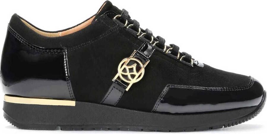 Kazar Zwarte damessneakers Black Dames