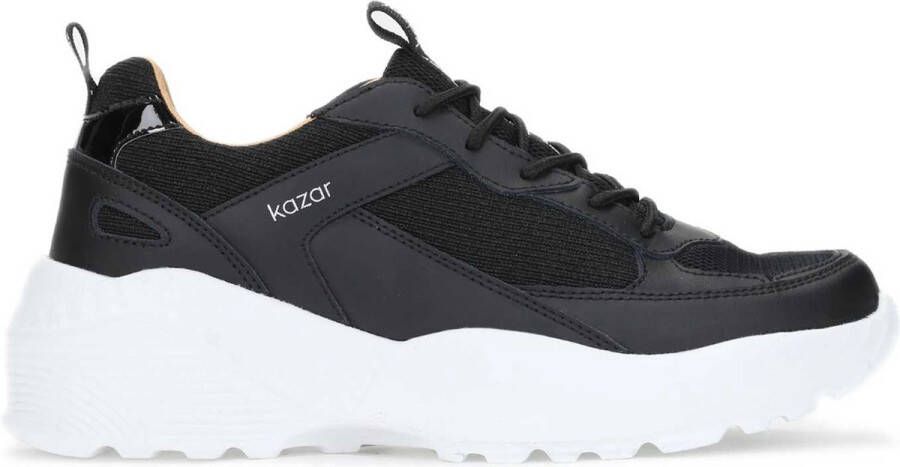 Kazar Dames zwarte sneakers Black Dames