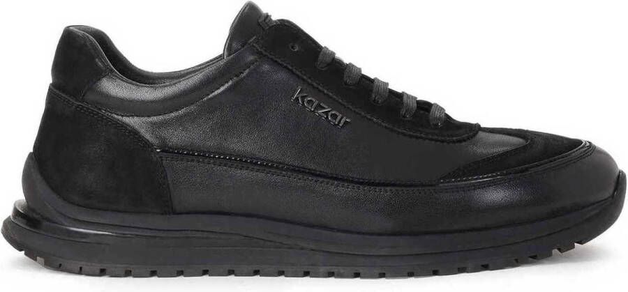 Kazar Zwarte sneakers voor mannen Black Heren