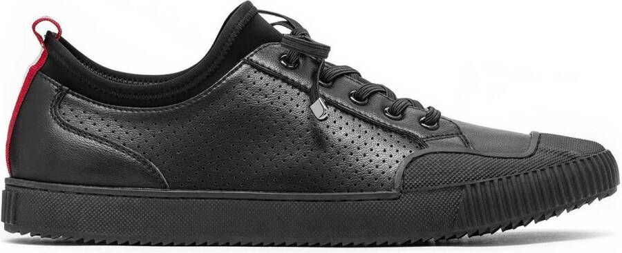 Kazar Zwarte sneakers voor mannen Black Heren