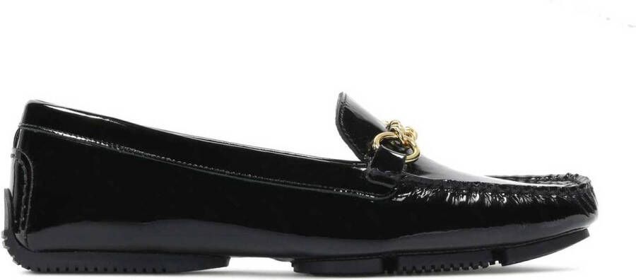 Kazar Zwarte mocassins voor dames Black Dames