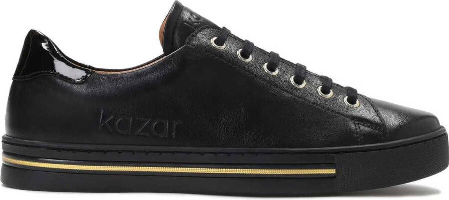 Kazar Dames zwarte sneakers Black Dames