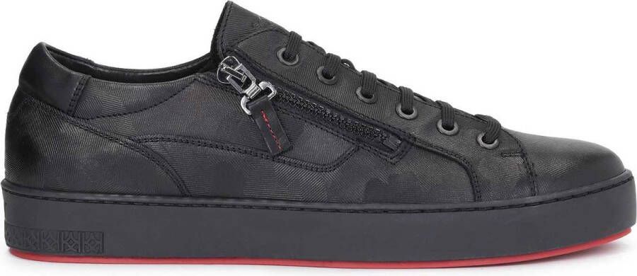 Kazar Zwarte sneakers voor heren Black Heren