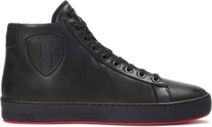 Kazar Zwarte sneakers voor mannen Black Heren